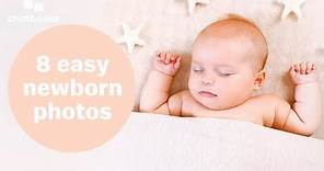 How To DIY A Newborn Photo Shoot at Home | Newborn Photo Ideas | Chatbooks