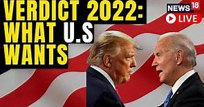 US Midterm Elections 2022 Results Live | America Votes To Decide Who Control Congress | News18 Live