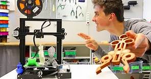 Creality Ender 3 Full Review - Best $200 3D Printer!