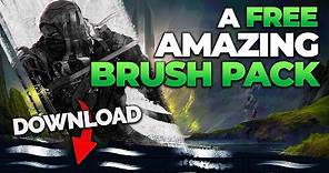 How To Use These AMAZING Brushes (Free Download!)