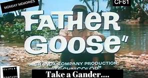 Father Goose (1964 Movie Trailer) Cary Grant and Leslie Caron | Clips & Footage
