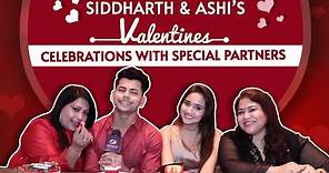 Siddharth Nigam And Ashi Singh’s Valentines Celebrations With Special Partners