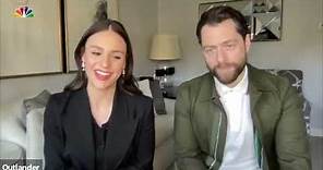 'Outlander' Stars Sophie Skelton and Richard Rankin on Season 6