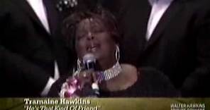 Tramaine Hawkins performs "He's That Kind Of Friend" at the Walter Hawkins Tribute Concert