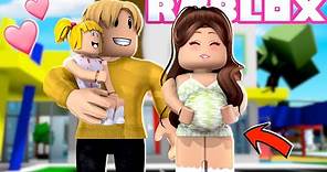 Rich Family in Roblox Adopting Goldie - Brookhaven Roleplay