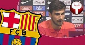 André Gomes: "Fue muy fácil decidirse por el Barça"