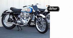 Restoration of a classic BSA Motorcycle