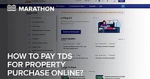 A step-by-step guide to paying TDS online for property purchase