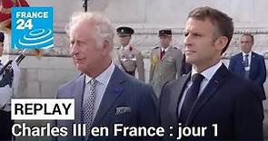 REPLAY - Charles III en France : revivez la première séquence du roi à Paris • FRANCE 24