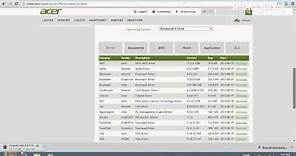 How To Download Acer Laptop Drivers
