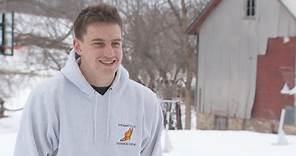 Stewartville's Will Tschetter stands out on, off the court