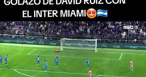 Así fue el golazo de David Ruiz con el Inter Miami.🤩🇭🇳 #diariodiez #intermiami #messi