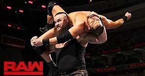 Curtis Axel vs. Braun Strowman: Raw, Dec. 12, 2016
