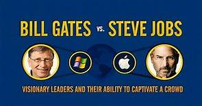 Bill Gates vs Steve Jobs - Visionary Leaders Comparison Story