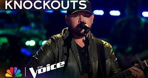 Josh Sanders' Performance of "Wild as Her" Showcases His Country Star Power | The Voice Knockouts