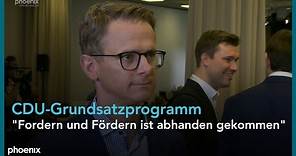 CDU-Grundsatzprogramm: Interview mit Carsten Linnemann