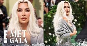 Kim Kardashian SHOCKS With Another Super Snatched-Waist Gown | 2024 Met Gala