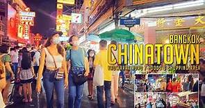 BANGKOK CHINATOWN / Yaowarat Road Street food & Shopping Area (July 2022)