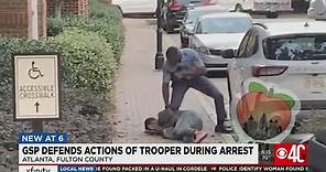 Georgia State Patrol explains actions of trooper during arrest caught on camera