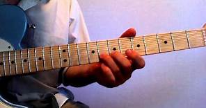 Guitar Lesson: Shake It Up Solo by The Cars