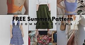17 Free and Easy Summer Sewing Patterns to Try