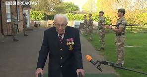 Captain Tom Moore: How to donate to 99-year-old veteran’s NHS JustGiving fundraiser