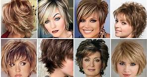 40 Hotest Short HairStyle For Women//Short Hair Cuts 2022 Bobs Pixie/ Cool Colors