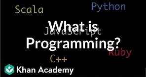 What is Programming? | Intro to JS: Drawing & Animation | Computer programming | Khan Academy