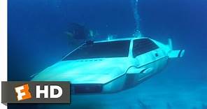 The Spy Who Loved Me (6/10) Movie CLIP - Submarine Car (1977) HD