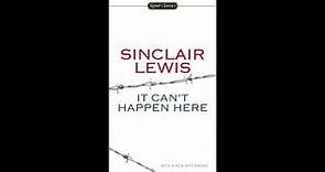 It Can't Happen Here, by Sinclair Lewis