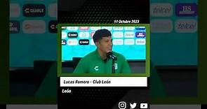 Lucas Romero habla sobre Club León
