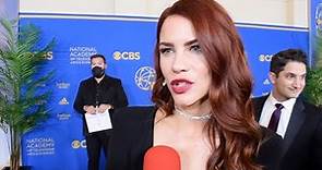 Courtney Hope Interview 49th Annual Daytime Emmy Awards Red Carpet #daytimeemmys