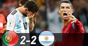 Portugal vs Argentina 2-2 | All Goals & Extended Highlights (Last Matches)