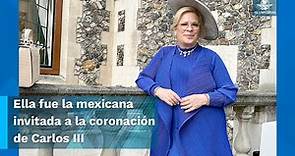 Así lució la embajadora de México en Reino Unido en la coronación del rey Carlos III