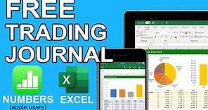 FREE TRADING JOURNAL for Stocks & Forex [Best Excel Template]