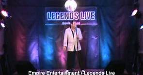 James Gibb as Elvis - Empire Entertainment / Legends Live