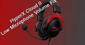 HyperX Cloud 2 Microphone Low Audio Fix w/ firmware update