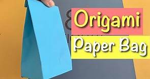 ORIGAMI PAPER BAG | LUNCH BAG