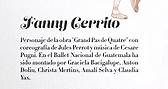 Fanny Cerrito - A través del Personaje
