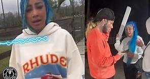 Tekashi 6ix9ine Calls Police On His Girlfriend After She Beat Him Up For Cheating|