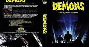 Demons (1985) Urbano Barberini, Natasha Hovey, Karl Zinny