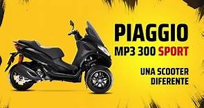 Rodando con la Piaggio MP3 300 Sport 2023 / SuperMotor.Online