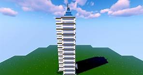 Como Hacer Un Rascacielos en Minecraft │Como Hacer un Edificio en Minecraft │ Edificios en Minecraft