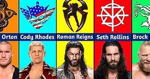 Popular Logo Of WWE Superstars