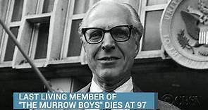 Remembering Richard Hottelet, the last of "The Murrow Boys"