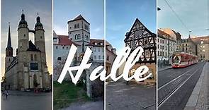 Halle, Germany / Halle (Saale) - ein Rundgang durch Händelstadt, September 2023