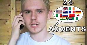 The English Language In 24 Accents