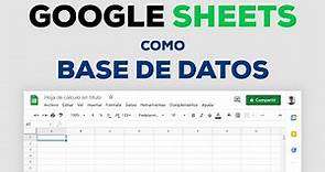 Como usar Google Sheets como Base de Datos