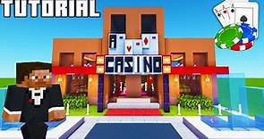 Minecraft Tutorial: How To Make A Casino (Part 1)