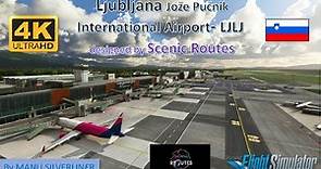 FS 2020 - Airport Overview - Ljubljana Jože Pučnik international Airport (LJLJ) - by Scenic Routes